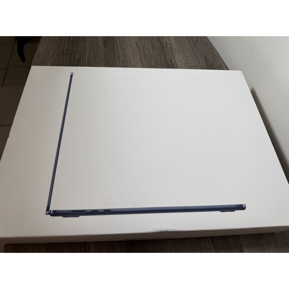 Apple MacBook Air 15" Blue A3114 Empty Original Box ONLY 256GB Storage